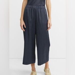 Theory Raoka Silk Wide Leg Pant
